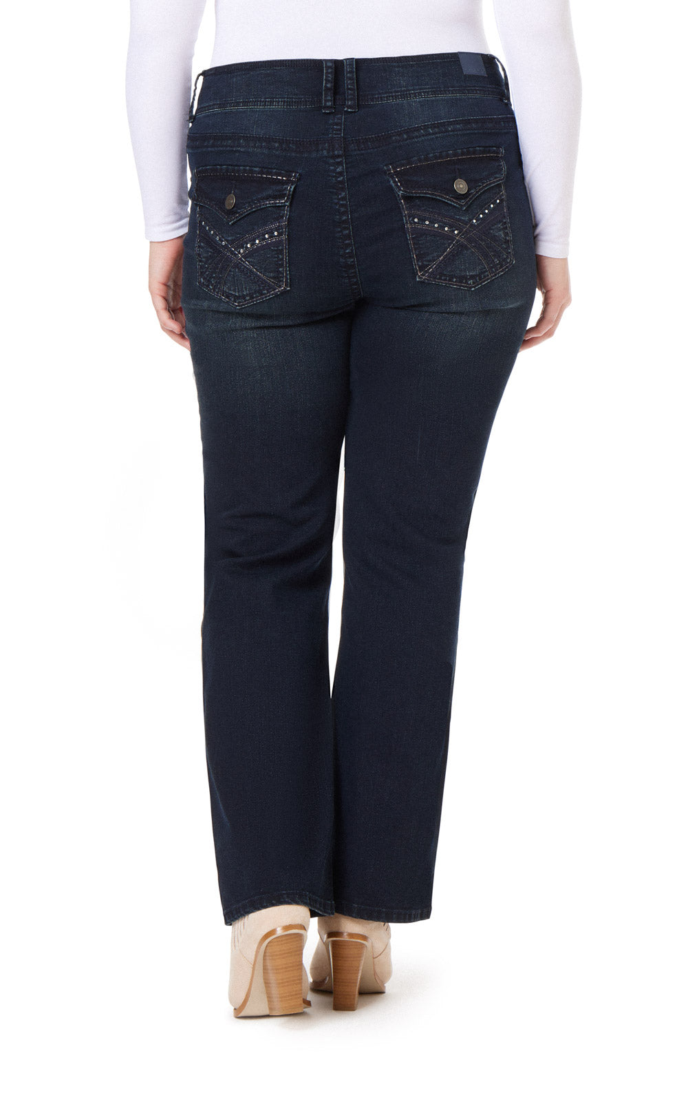Instastretch® Luscious Curvy Bootcut Jeans