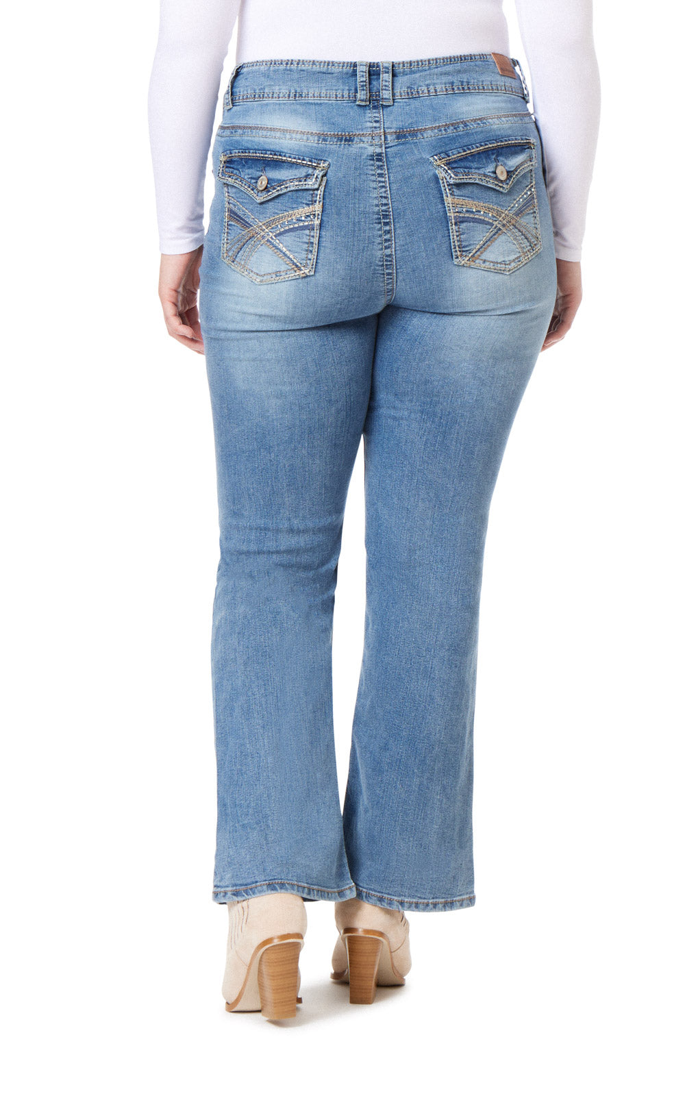 Instastretch® Luscious Curvy Bootcut Jeans