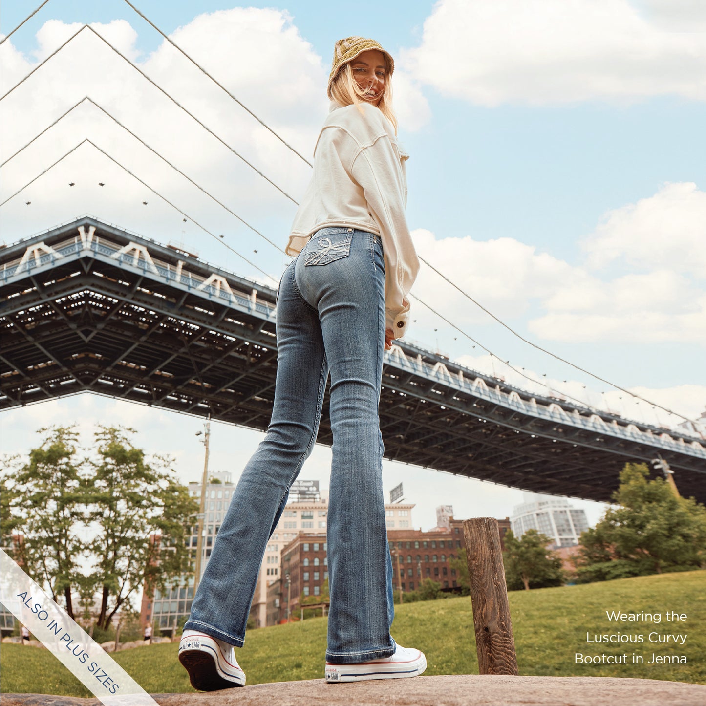 InstaStretch Luscious Curvy Bootcut Jeans