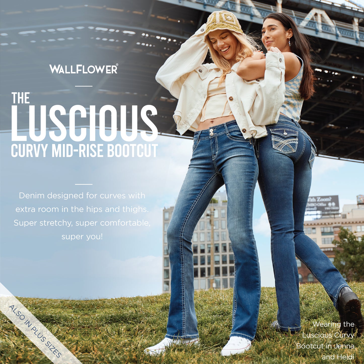 InstaStretch Luscious Curvy Bootcut Jeans