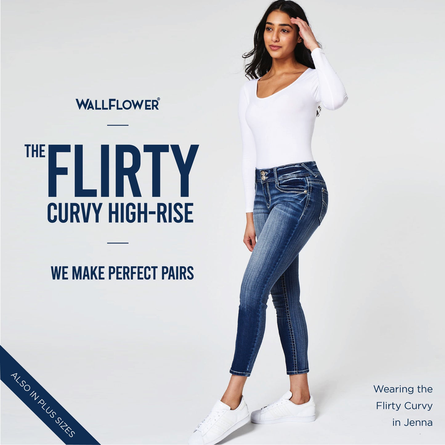 InstaStretch® Flirty Curvy Skinny Jeans