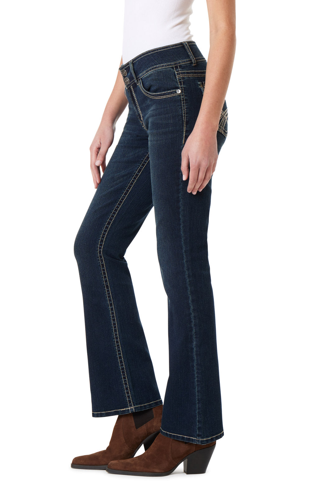 InstaStretch® Luscious Curvy Bootcut Jeans