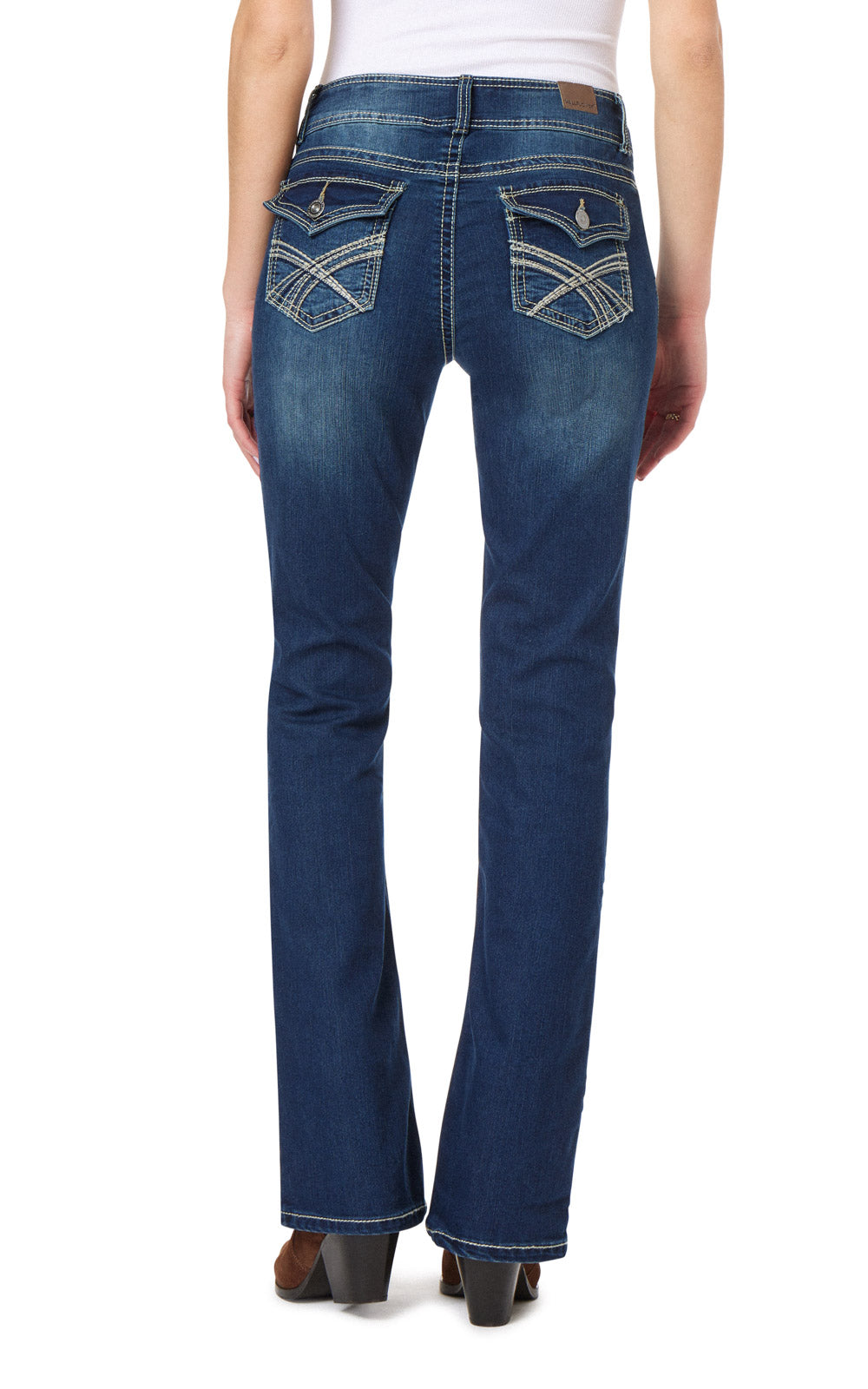 InstaStretch® Luscious Curvy Bootcut Jeans