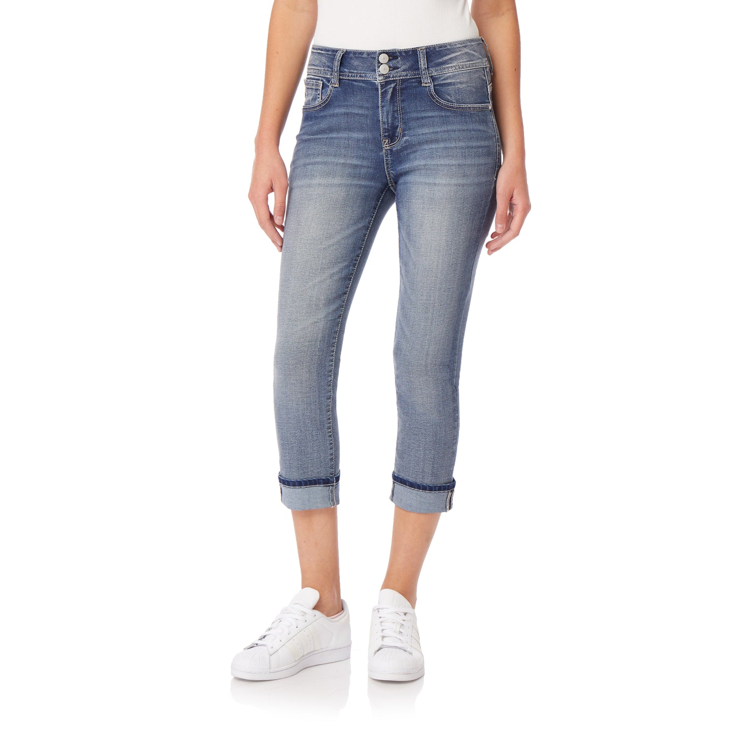 InstaStretch Flirty Curvy Crop Jeans