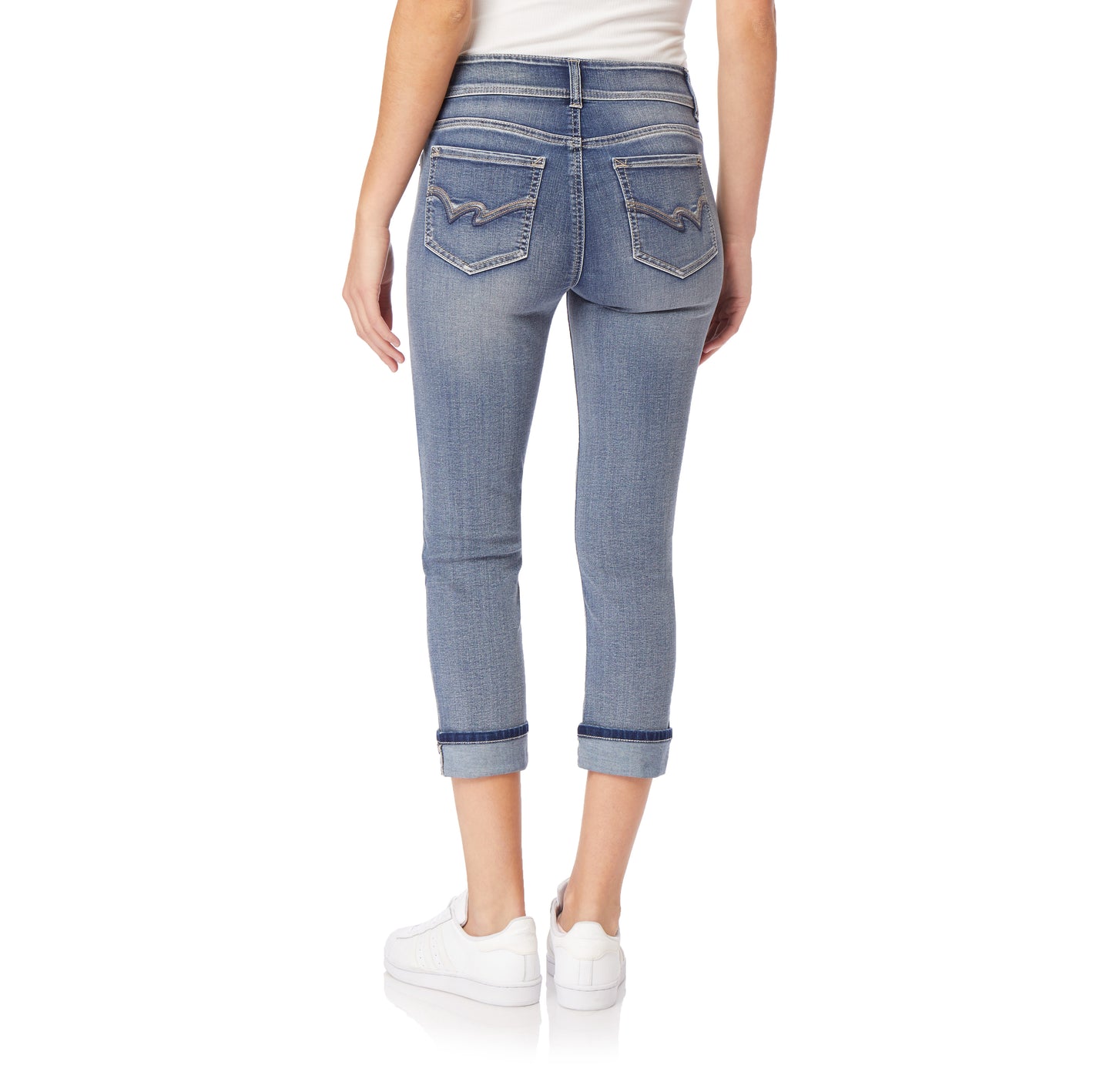 InstaStretch Flirty Curvy Crop Jeans