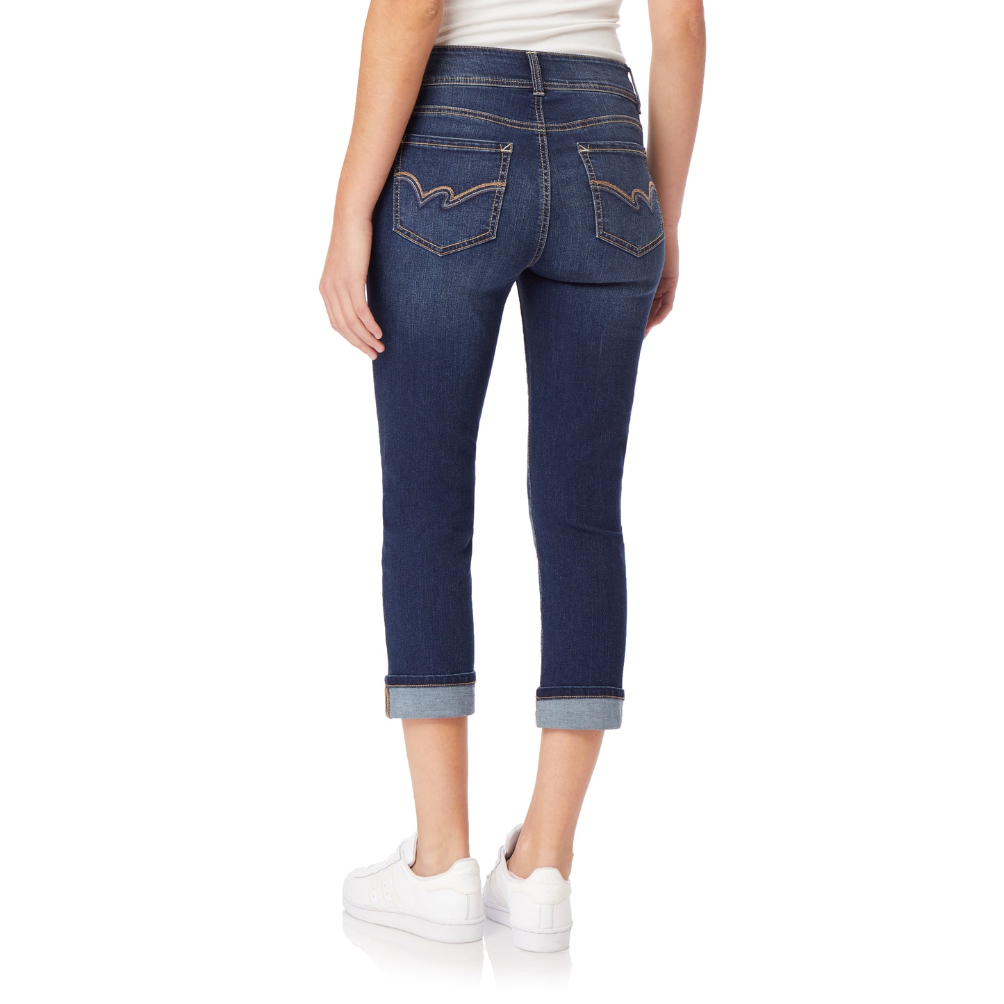 InstaStretch Flirty Curvy Crop Jeans