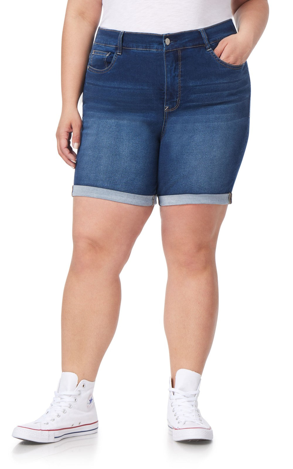 InstaSoft® Irresistible Midi Shorts