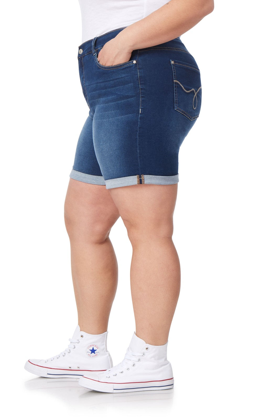 InstaSoft® Irresistible Midi Shorts