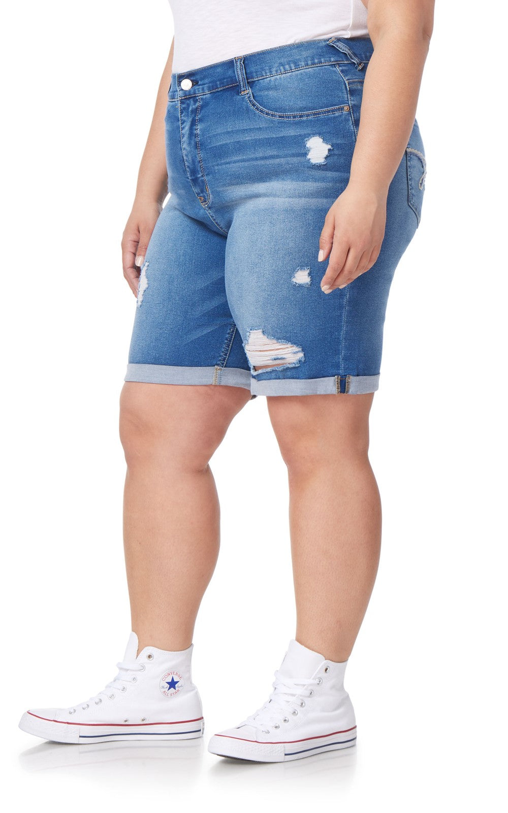 Irresistible High Rise Bermuda Shorts