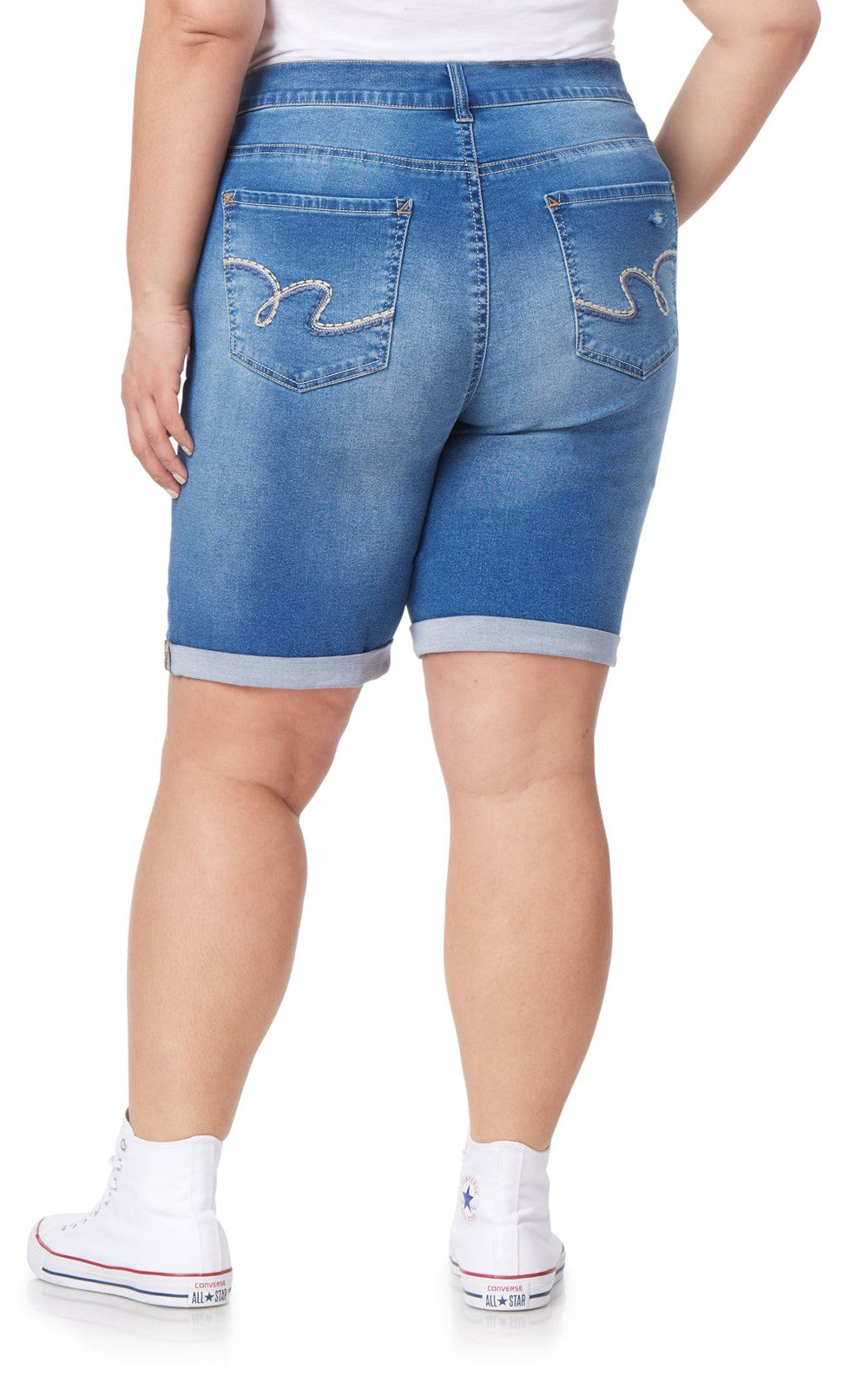 Irresistible High Rise Bermuda Shorts