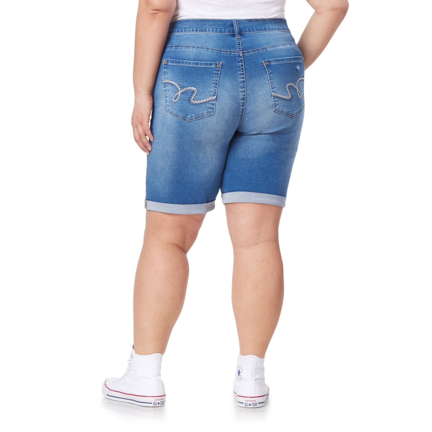 Irresistible High Rise Bermuda Shorts