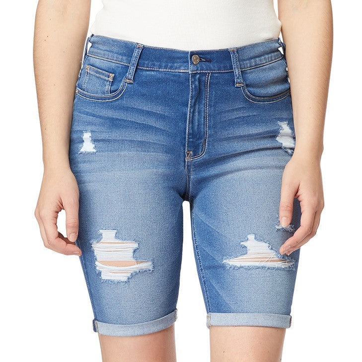 Irresistible High Rise Bermuda Shorts