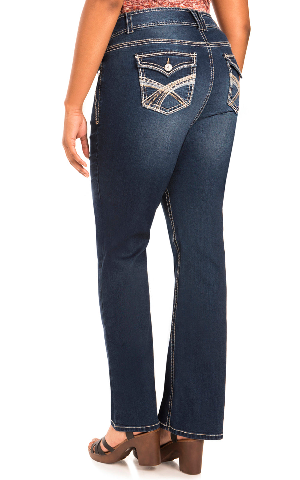 Instastretch® Luscious Curvy Bootcut Jeans