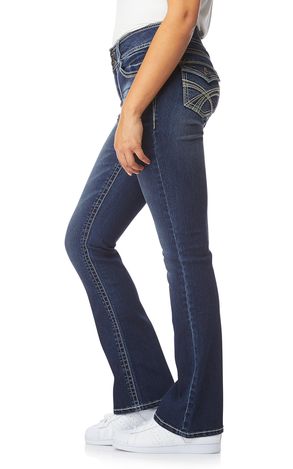 InstaStretch® Luscious Curvy Bootcut Jeans