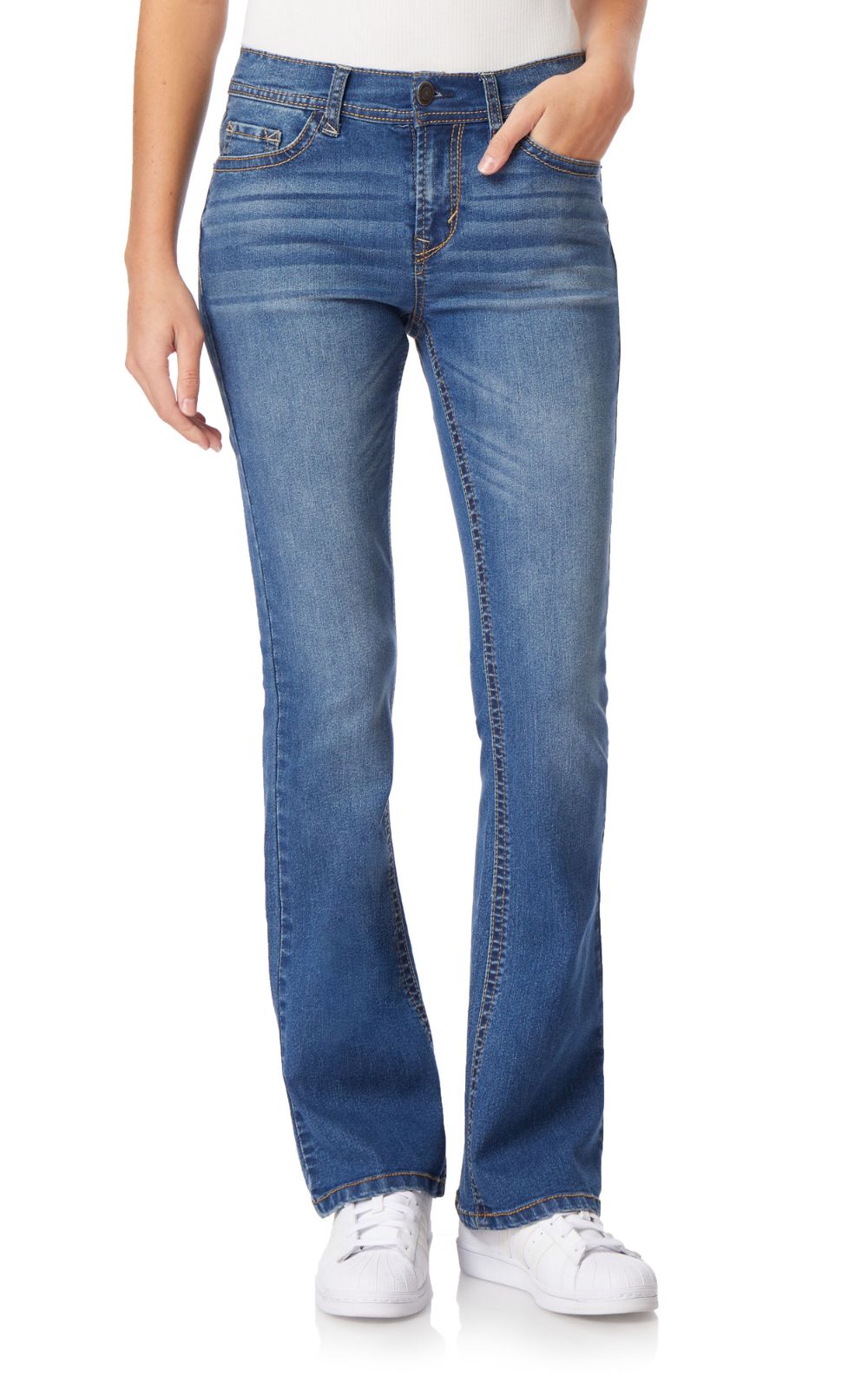 InstaStretch® Mid-Rise Legendary Bootcut Jeans