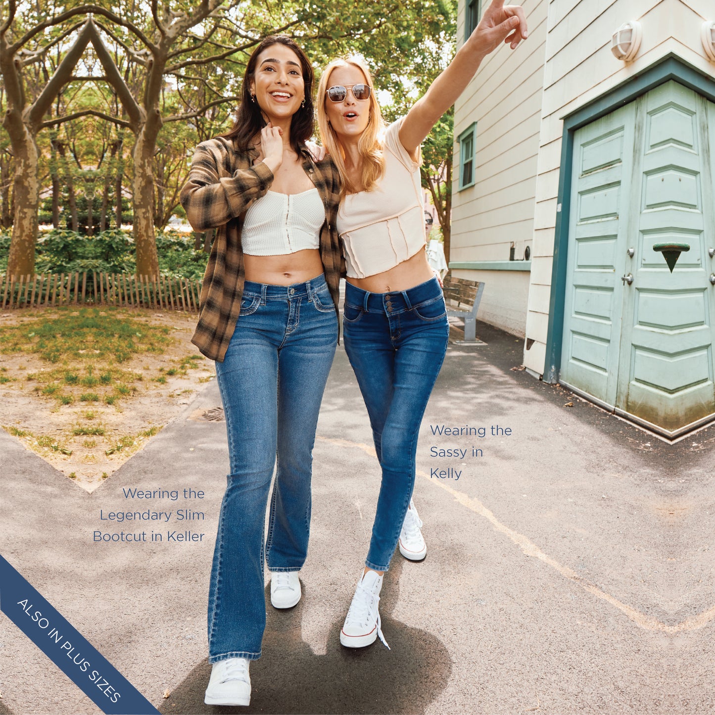 InstaStretch Legendary Slim Mid-Rise Bootcut Jeans