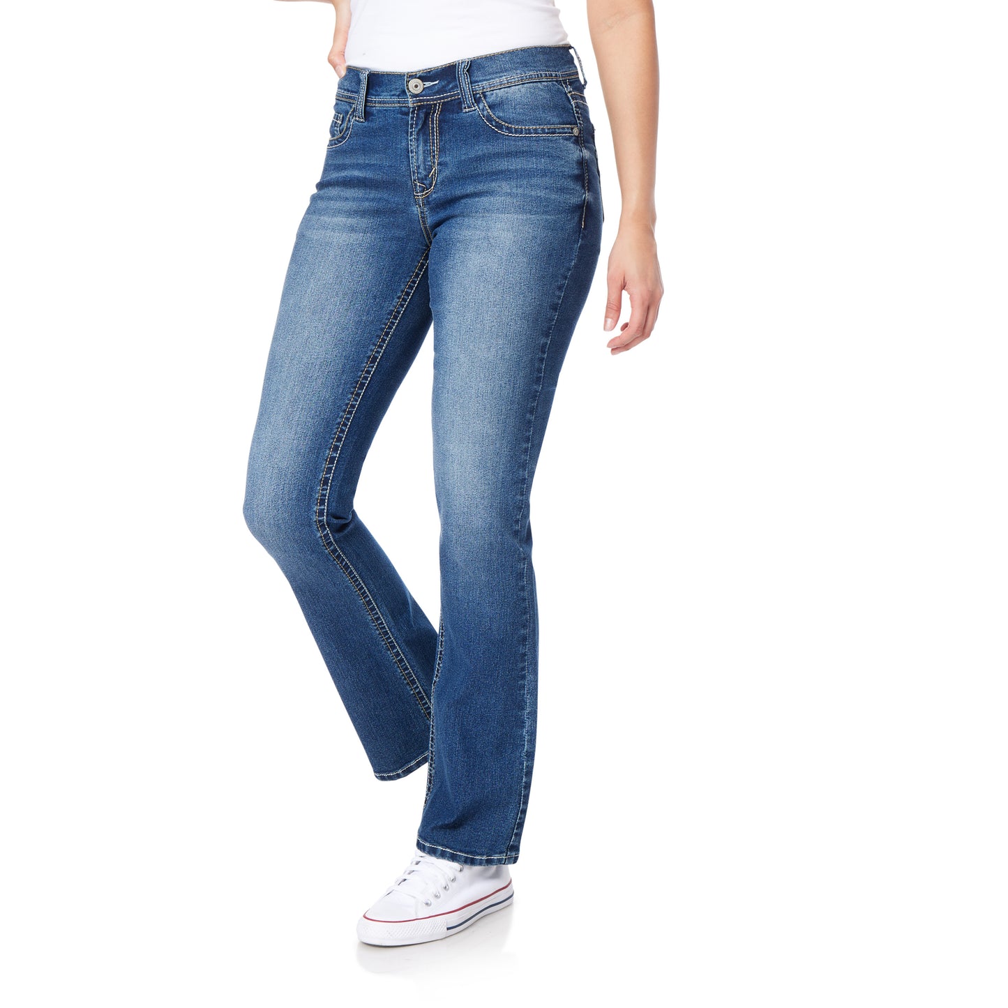 InstaStretch® Mid-Rise Legendary Bootcut Jeans