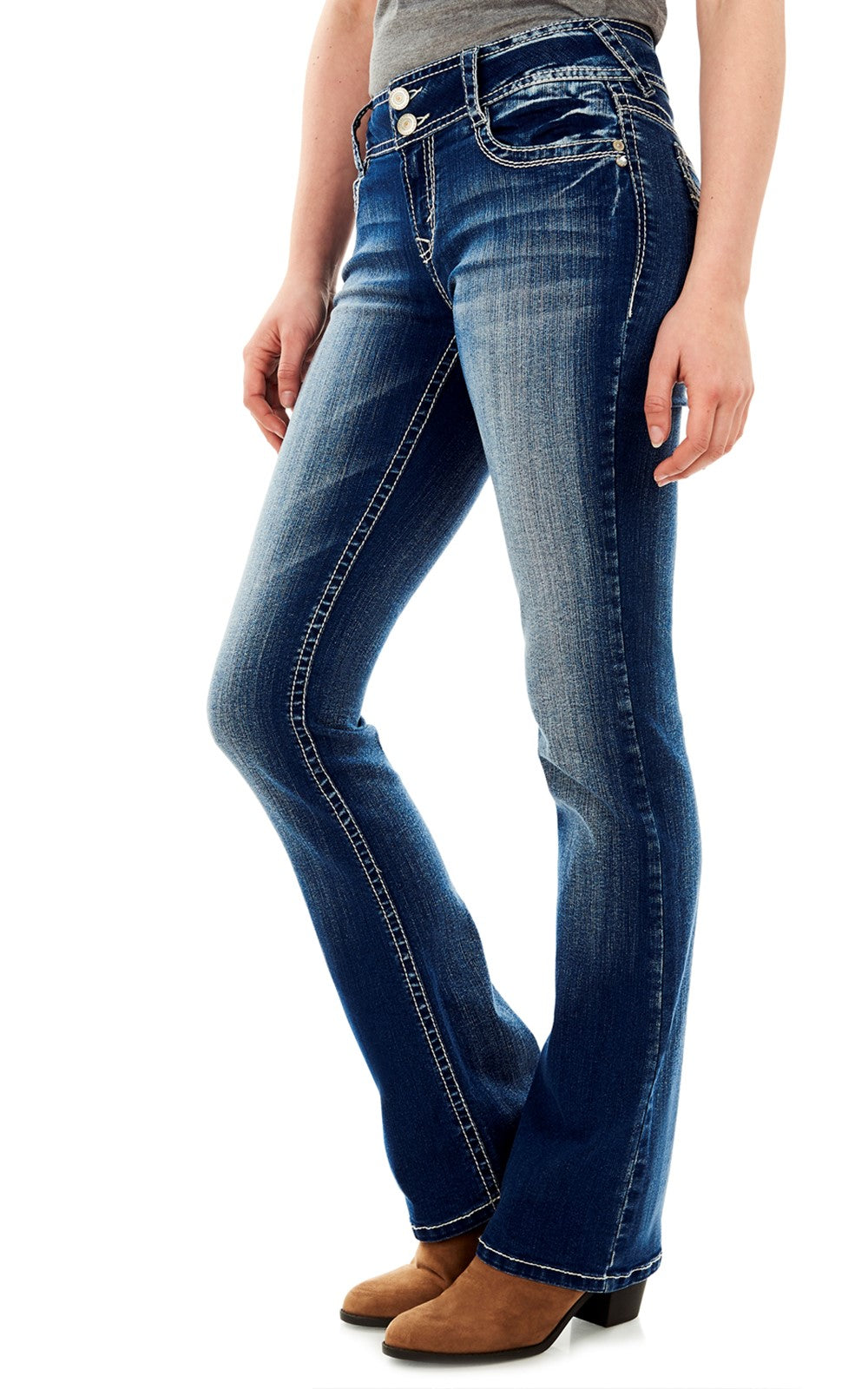 InstaStretch® Luscious Curvy Bootcut Jeans