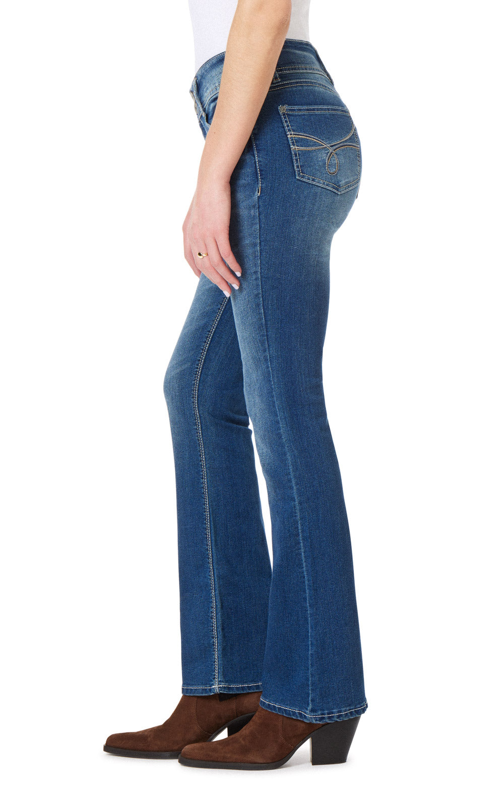 InstaStretch® Luscious Curvy Bootcut Jeans