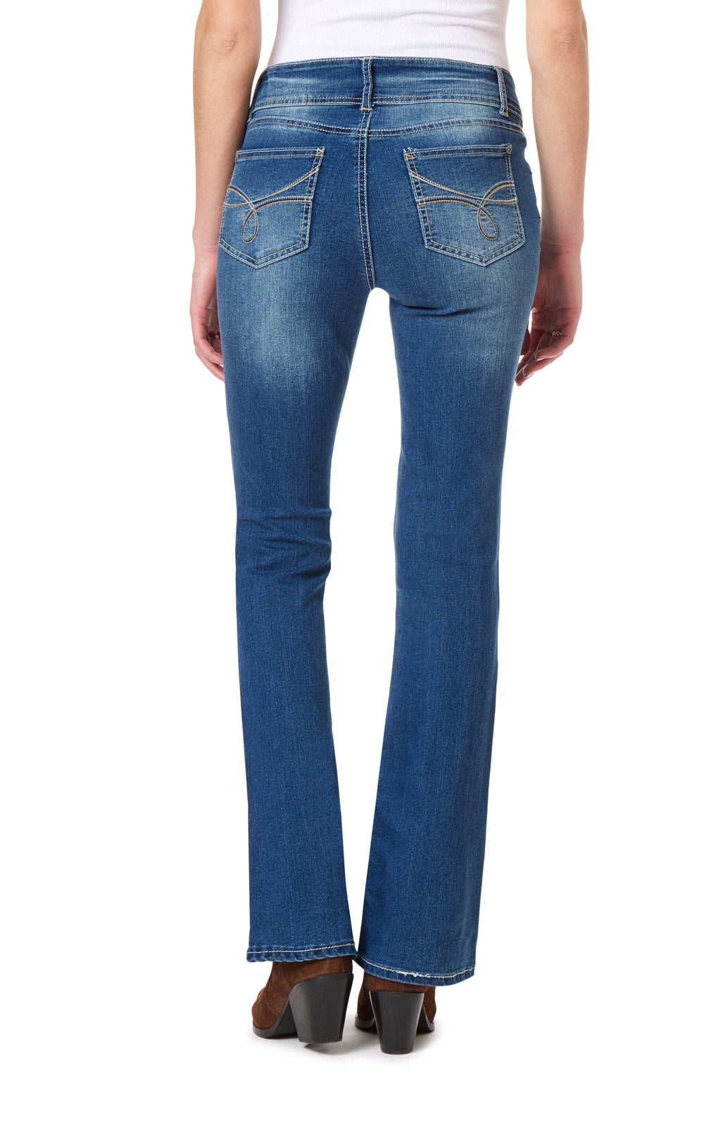 InstaStretch® Luscious Curvy Bootcut Jeans