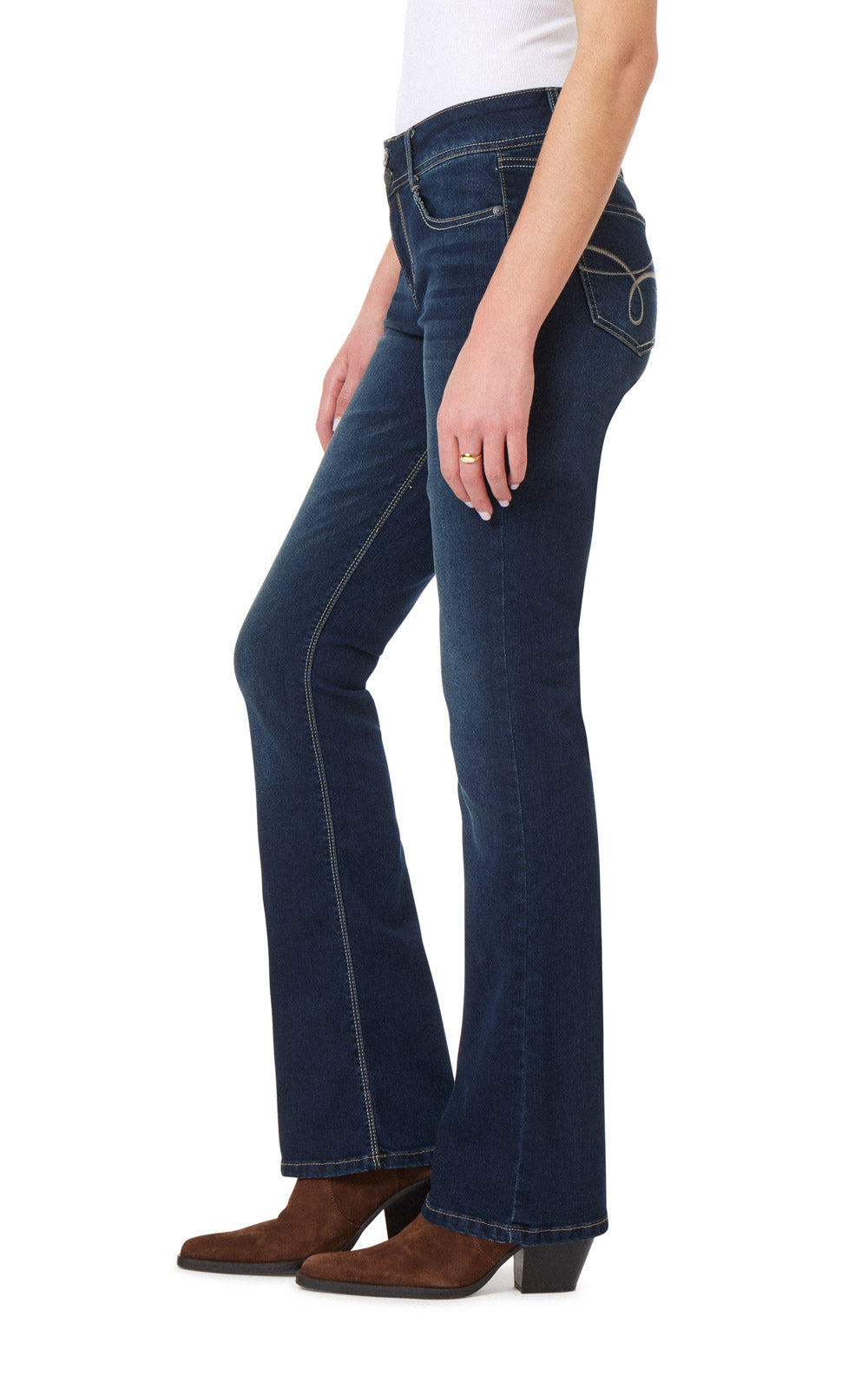 InstaStretch® Luscious Curvy Bootcut Jeans