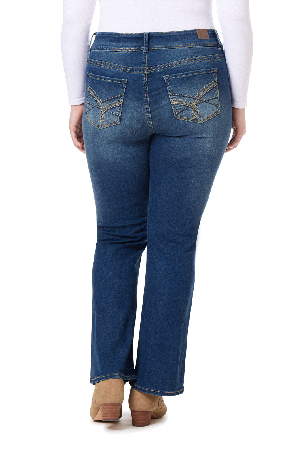 InstaStretch® Luscious Curvy Bootcut Jeans