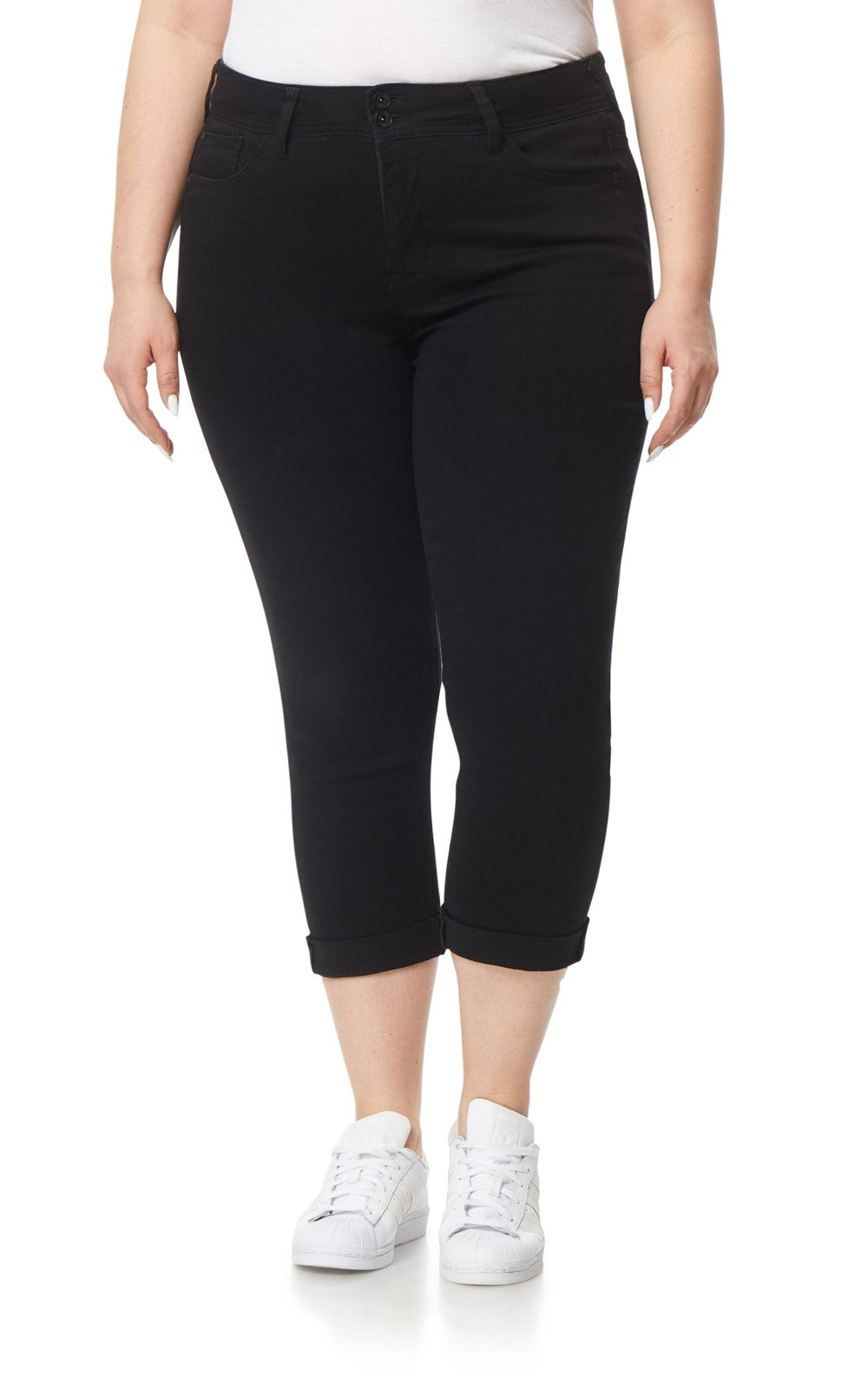 InstaSoft® Ultra Fit Skinny Crop Jeans – WallFlower Jeans