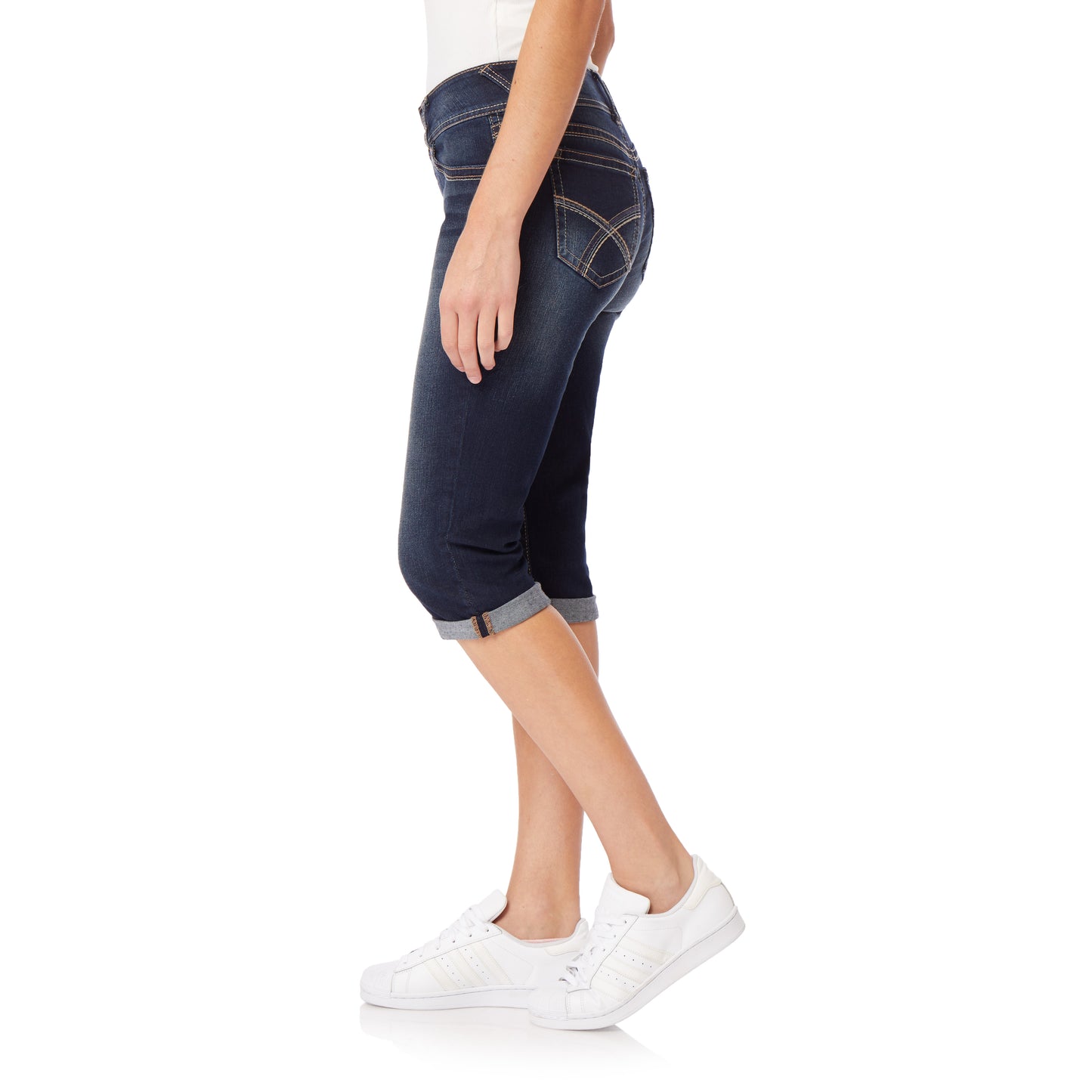 InstaStretch Luscious Curvy Mid-Rise Capri