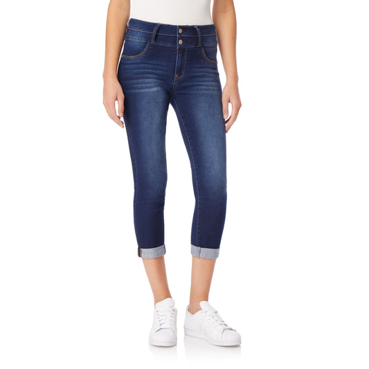 InstaSoft® Sassy Fit Skinny Crop Jeans