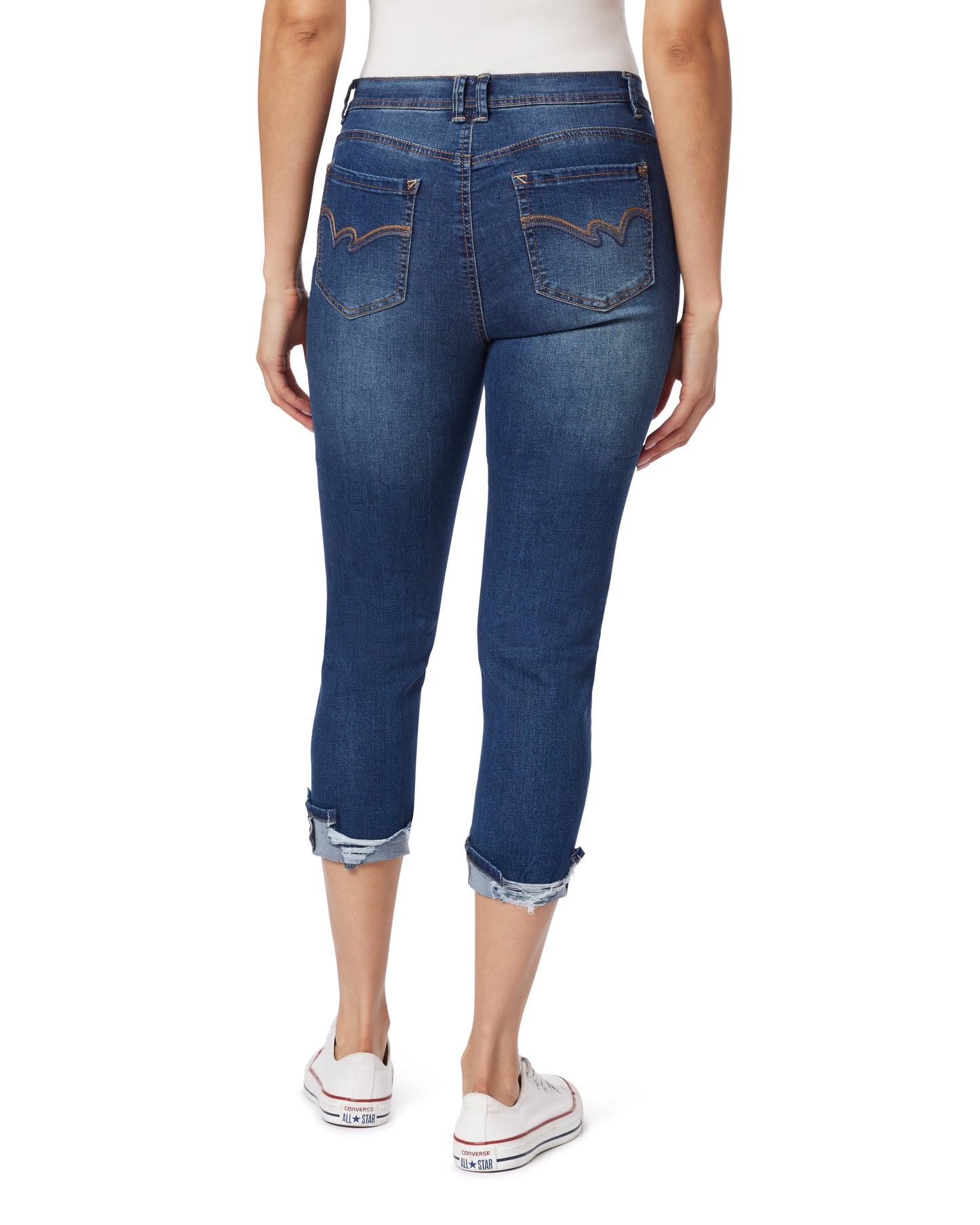 InstaStretch Flirty Curvy Crop Jeans