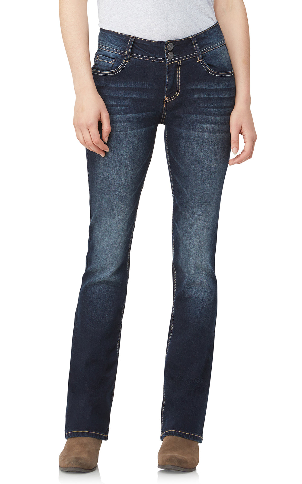 InstaStretch® Luscious Curvy Bootcut Jeans