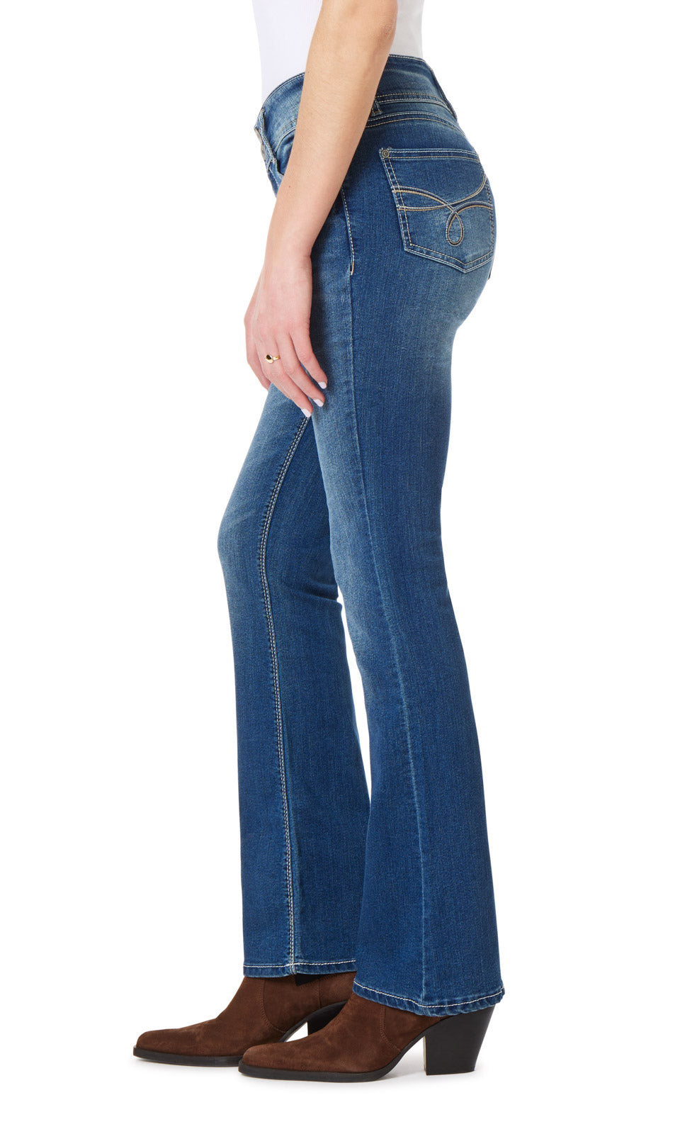 InstaStretch® Luscious Curvy Bootcut Jeans