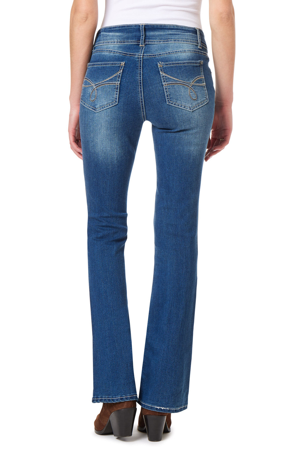 InstaStretch® Luscious Curvy Bootcut Jeans