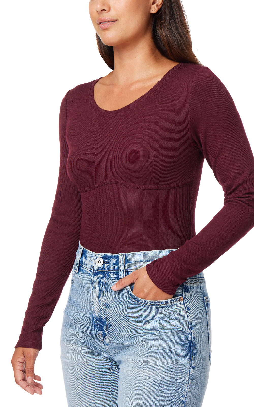 InstaSmooth® Victoria Seamless Bodysuit – WallFlower Jeans