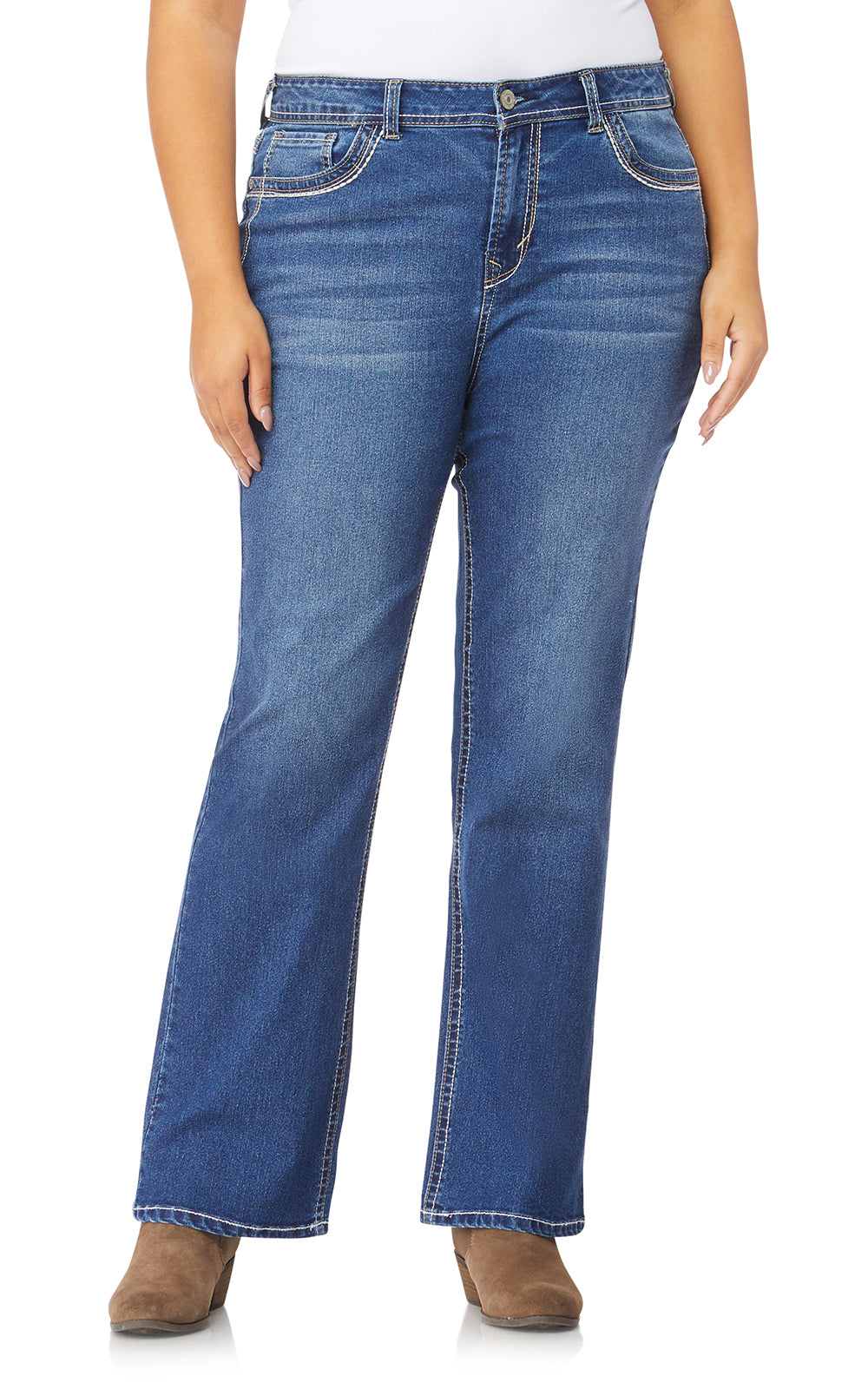 Plus InstaStretch® Legendary Classic Fit Bootcut Jeans Plus InstaStretch® Legendary Classic Fit Bootcut Jeans