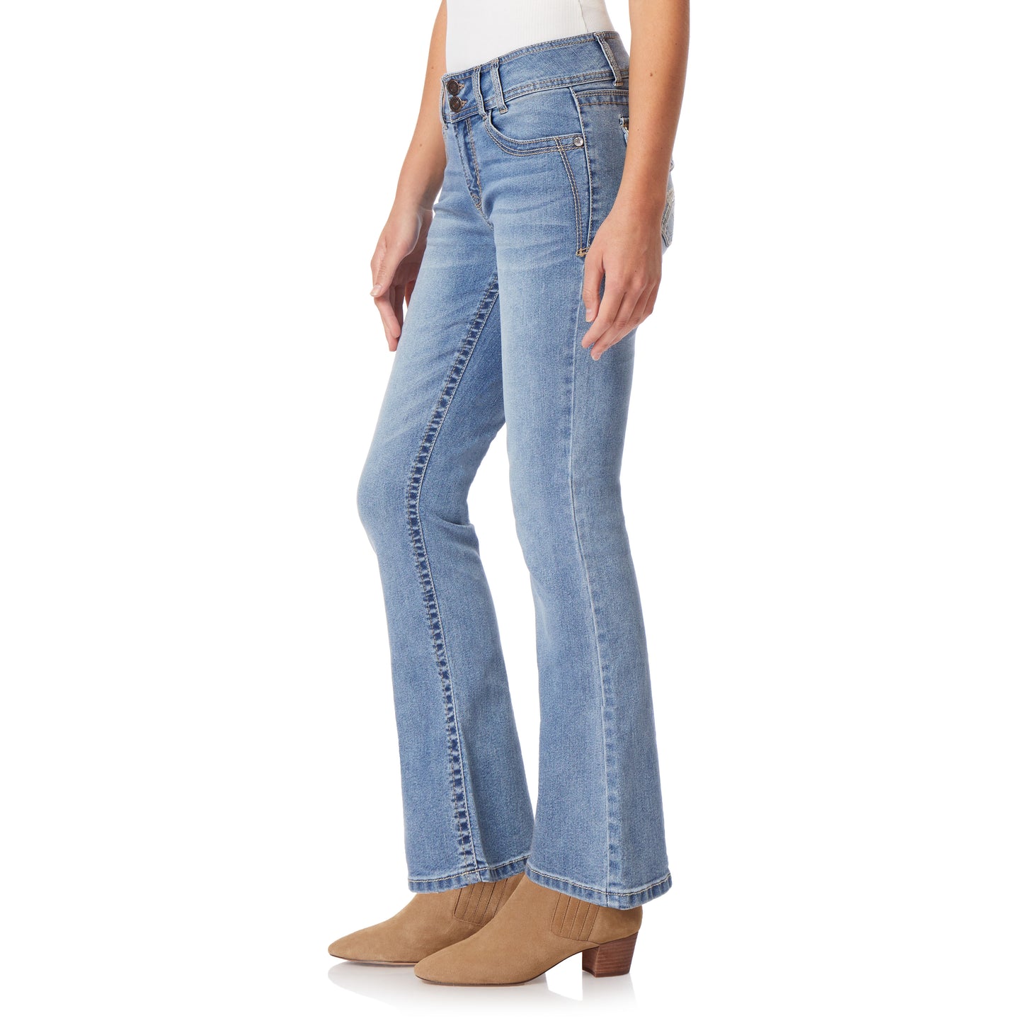 InstaStretch® Luscious Curvy Bootcut Jeans