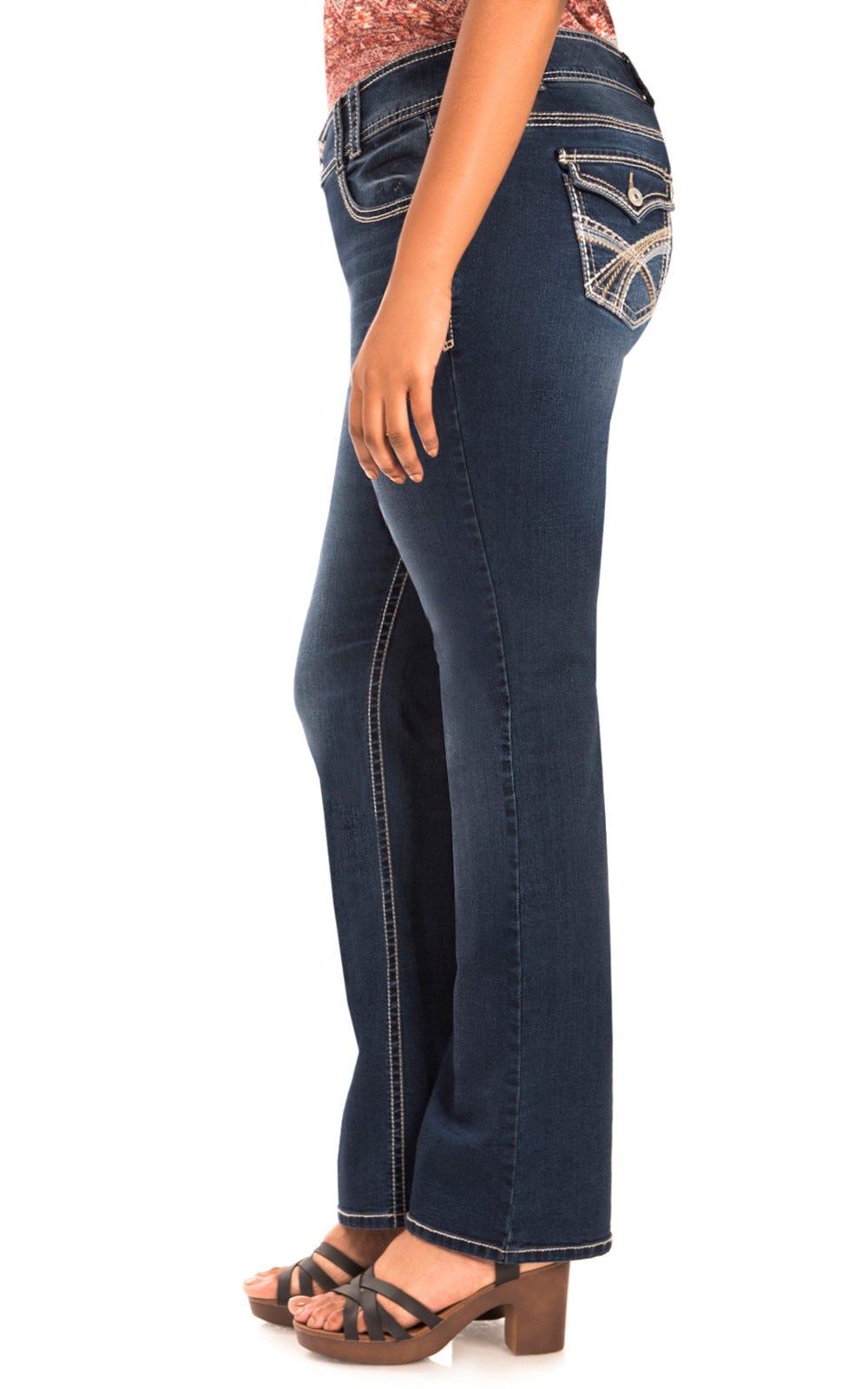 Instastretch® Luscious Curvy Bootcut Jeans