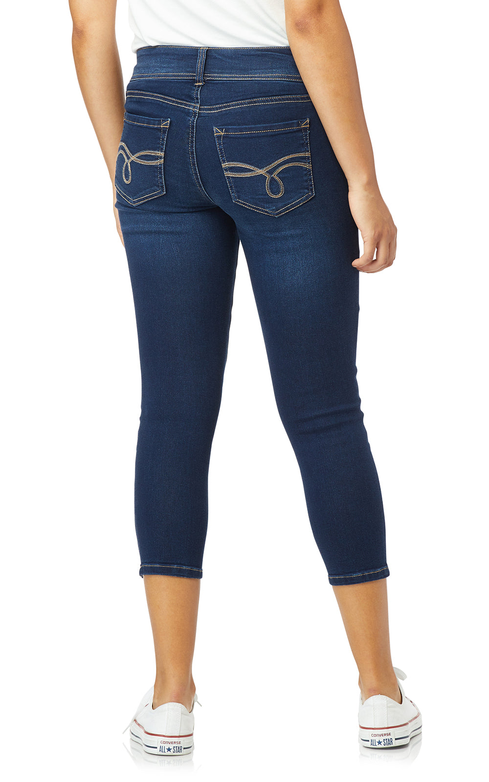 InstaSoft® Ultra Fit Skinny Crop Jeans