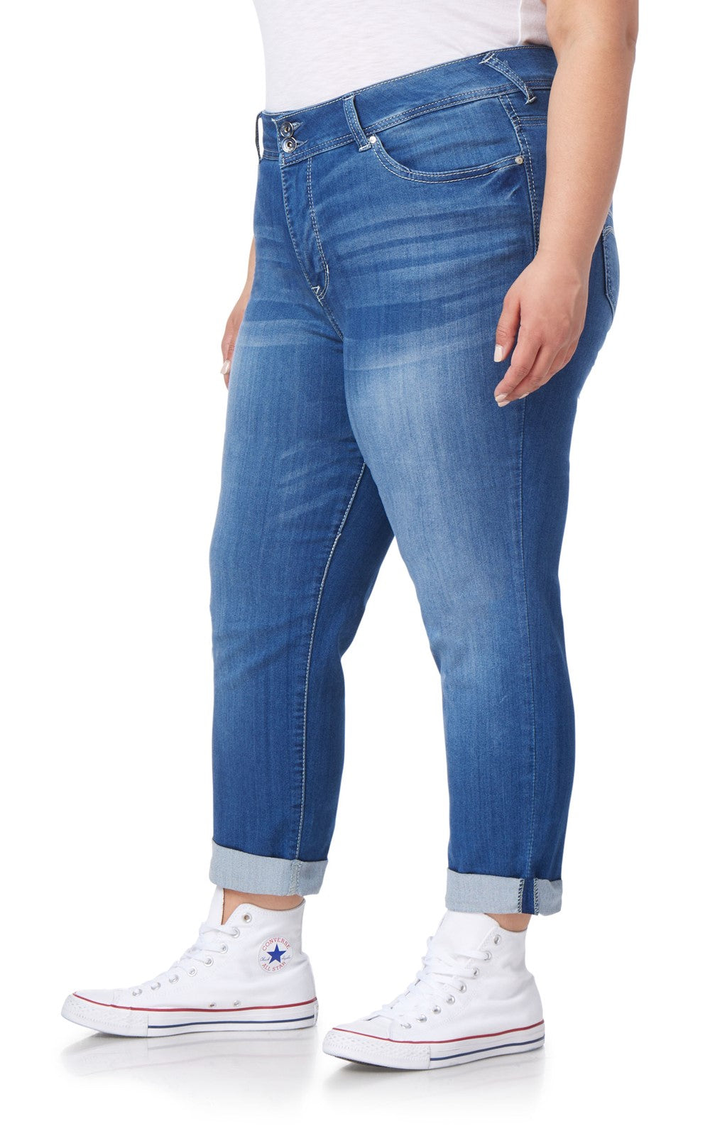 InstaSoft Ultra Fit Skinny Crop Jeans