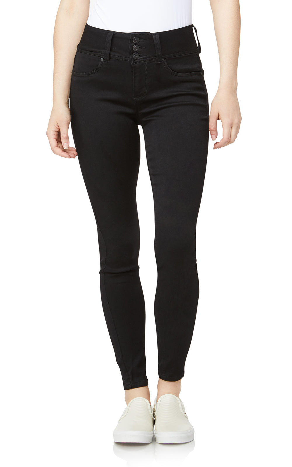 Black Work Pants for Women Skinny Jeans Wallflower Merchandise