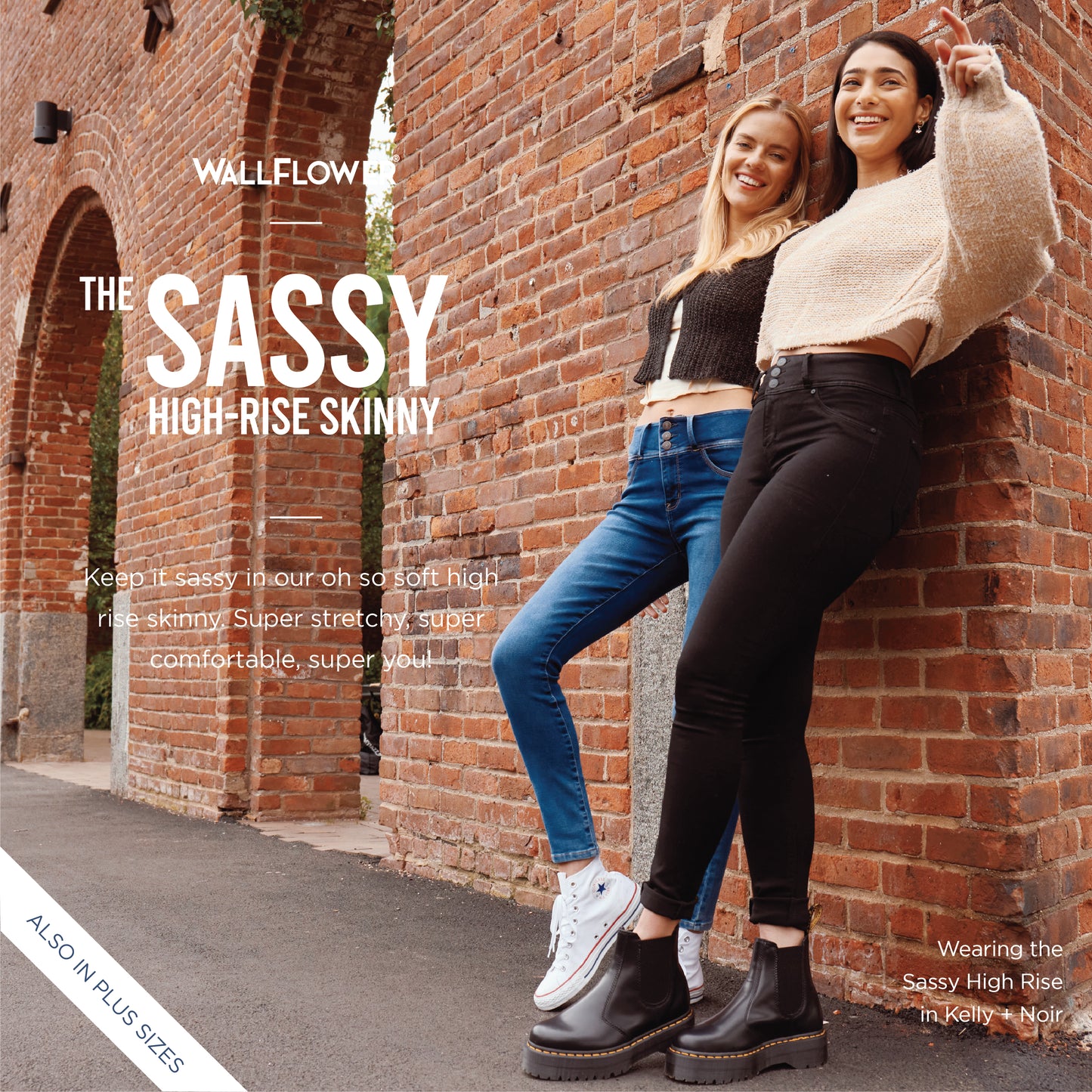 InstaSoft® Sassy Skinny Jeans