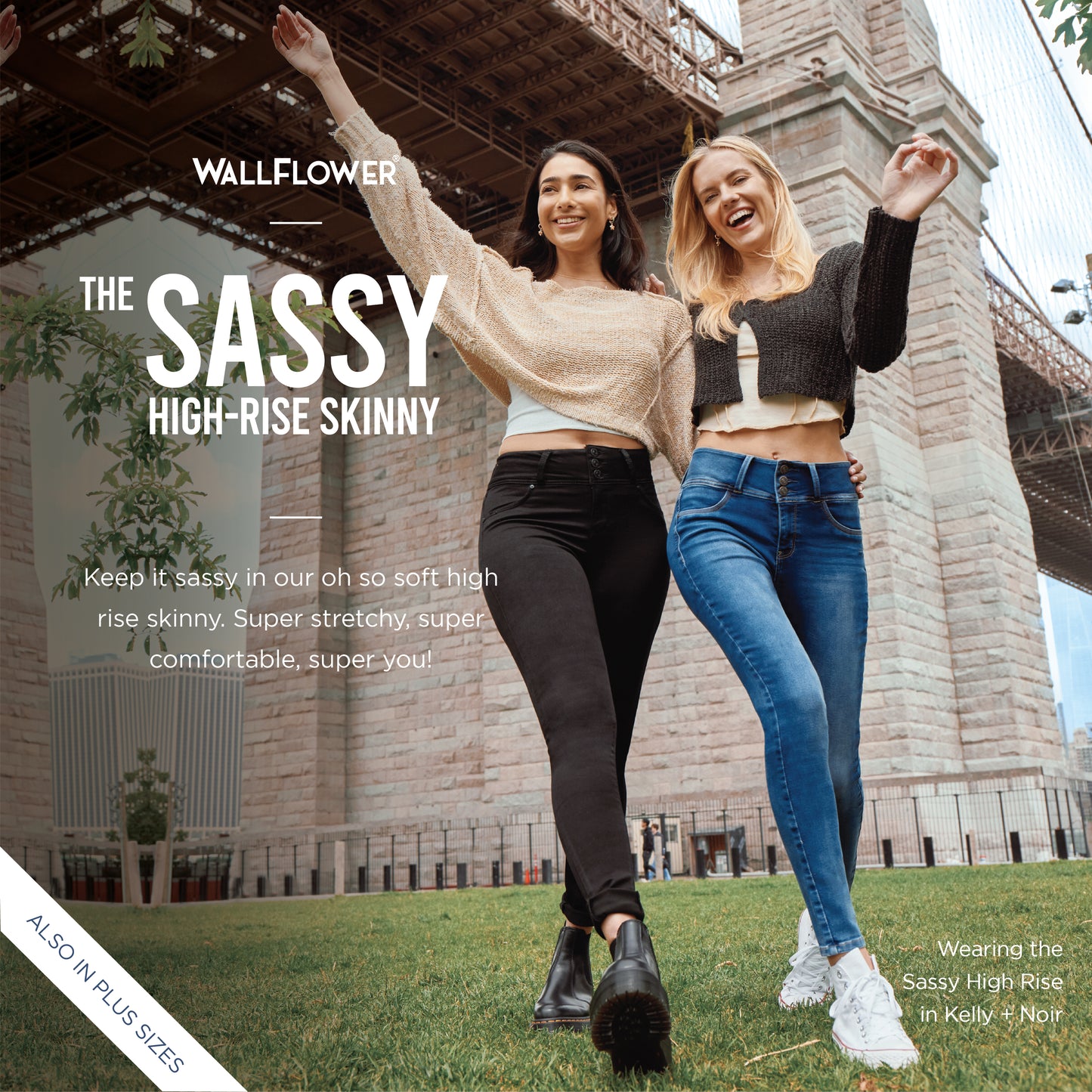 InstaSoft® Sassy Skinny Jeans